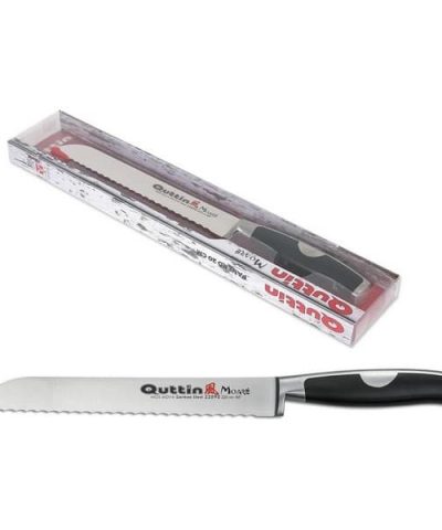 Brotmesser Quttin Moare (22 cm) - Edelstahl schwarz