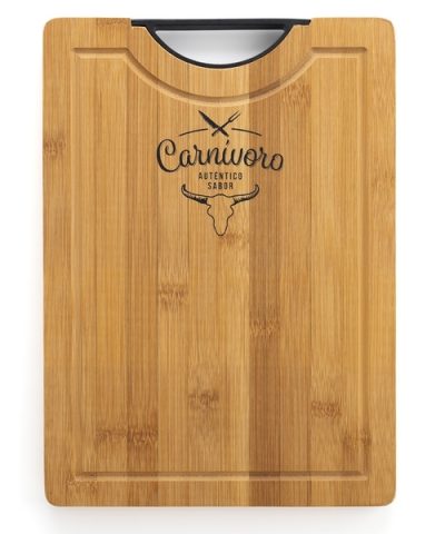 Schneidebrett Quid Carnivoro Bambus (35 x 25 x 2 cm)