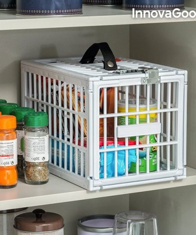 Alternative view of InnovaGoods Food-Safe Sicherheitskäfig für den Kühlschrank mit Zahlenschloss