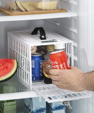 InnovaGoods Food-Safe Sicherheitskäfig für den Kühlschrank mit Zahlenschloss