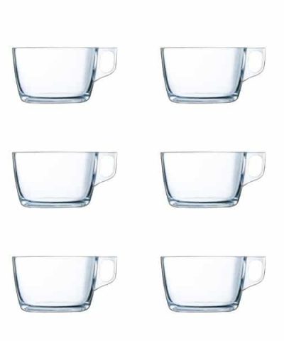 Alternative view of Tassensatz Luminarc Nuevo durchsichtig Glas 500 ml (6-teilig)