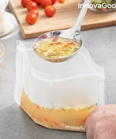 Alternative view of InnovaGoods Freco wiederverwendbare Säcke für Lebensmittel 10 Stück
