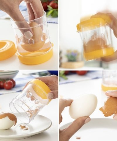 Alternative view of Schäler für gekochte Eier SHELLOFF INNOVAGOODS