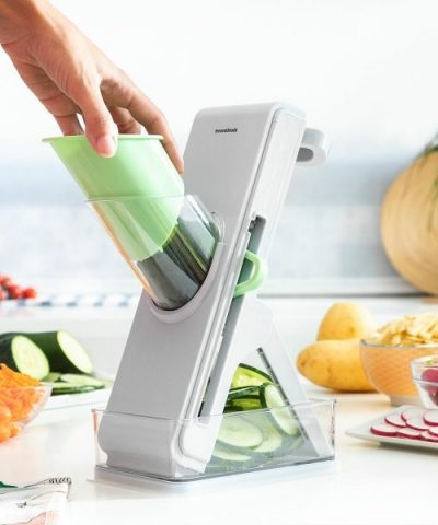 InnovaGoods Slichen - Der Revolutionäre 5-in-1 Klappbare Gemüsehobel: Ein Must-Have für Jede Küche