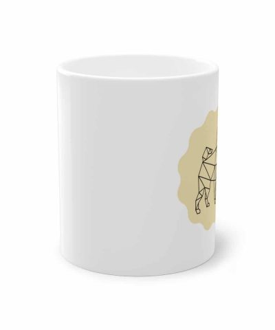 Alternative view of Kaffeetasse weiß mit einer Hundstruktur, 330ml Fassungsvermögen