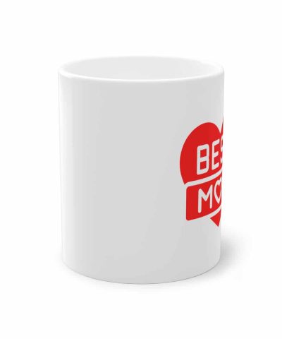 Alternative view of Kaffeetasse weiß mit der Aufschrift "Best Mom", 330ml Fassungsvermögen