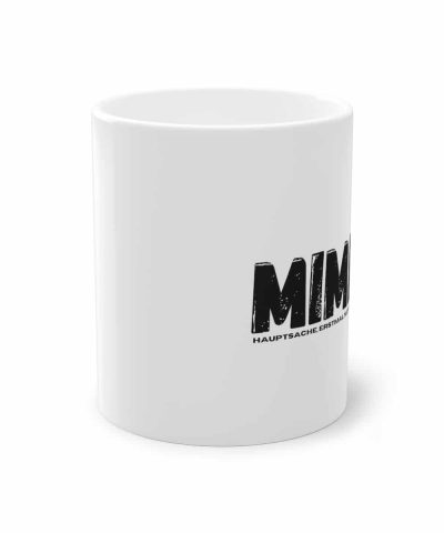 Alternative view of Kaffeetasse weiß mit Spruch "MIMIMI, Hauptsache erstmal ne Runde jammern", 330ml Fassungsvermögen