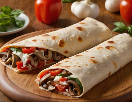 Bild Rezept Pizza Wrap