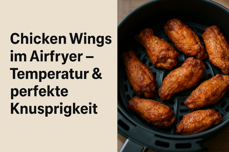 Chicken Wings im Airfryer