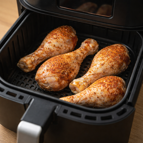 Hähnchenschenkel Heissluftfritteuse - Bild 2